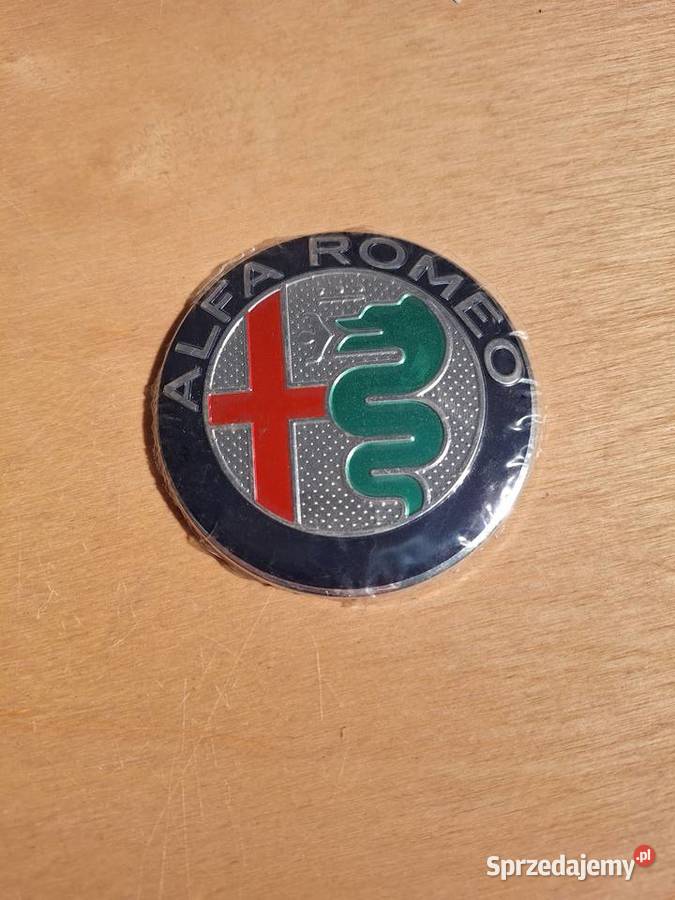 Nowy nieużywane znaczek Alfa Romeo LOGO Emblemat osobowe Toruń sprzedam