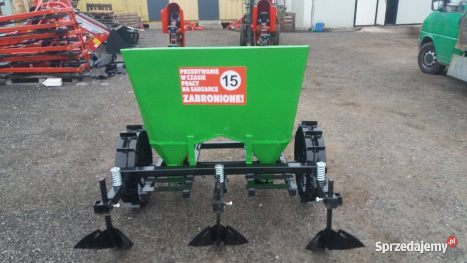 sadzarka dwurzędowa do ziemniaków z dozownikiem nieuszkodzony Sucha Beskidzka