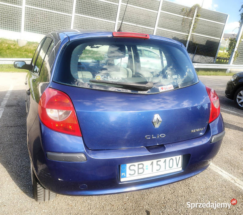 Renault Clio III użytkownik kobieta nieuszkodzony śląskie sprzedam