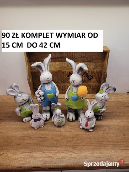 Baranek gipsowy baranki z gipsu pisanka Poznań