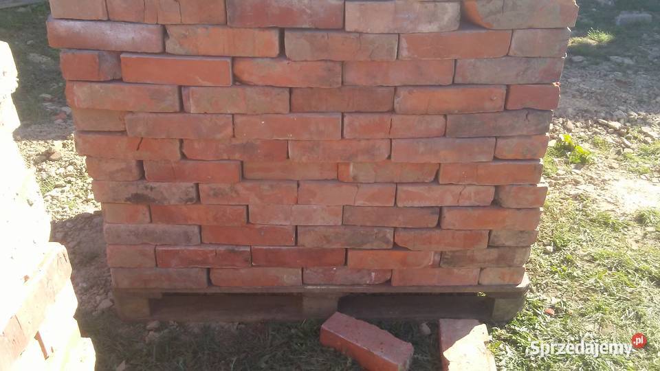 Stara cegła poniemiecka 12x65x12 Ełk