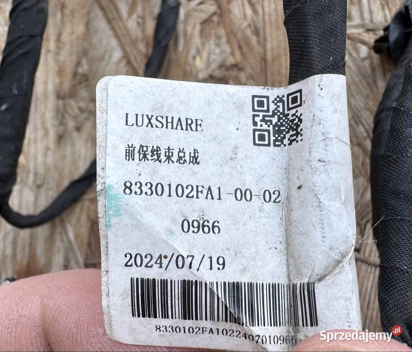 Wiązka instalacja zderzaka PDC parków przód Międzychód