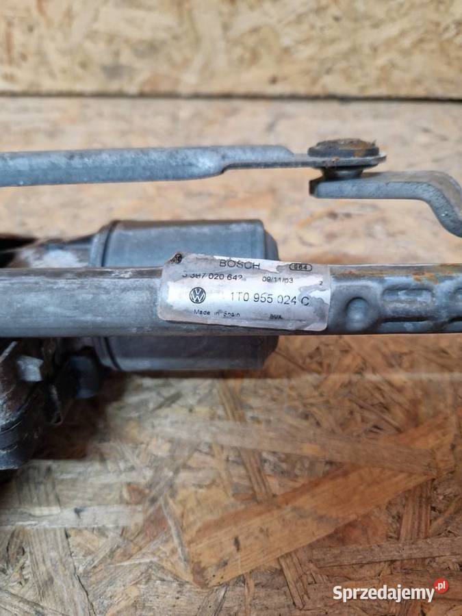 Vw touran mechanizm wycieraczek prawy 1T0955120A