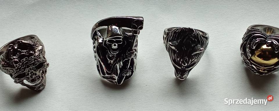 Pierścienie mężczyzn jeżdżących motorem Pozostałe Prusim