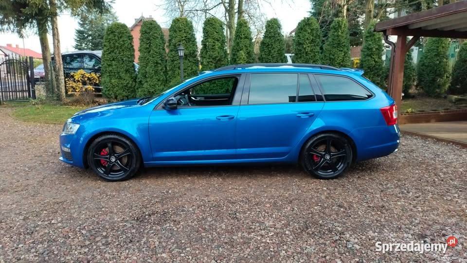 Piękna Skoda Octavia RS TDI sprowadzony Liniewo