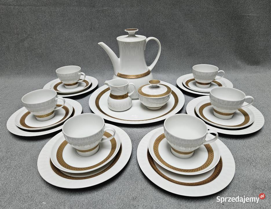 Serwis kawowy Thomas Rosenthal Porcelana i szkło Szczecin sprzedam