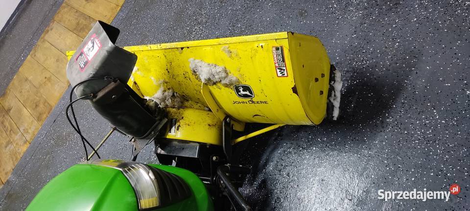 Traktorek kosiarka John Deere z Pług wirnikowy podkarpackie Będziemyśl