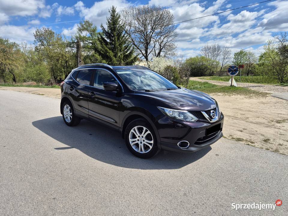 Nissan Qashqai J11 2015r 15D 110 Serwis Full fioletowy Góra Puławska sprzedam