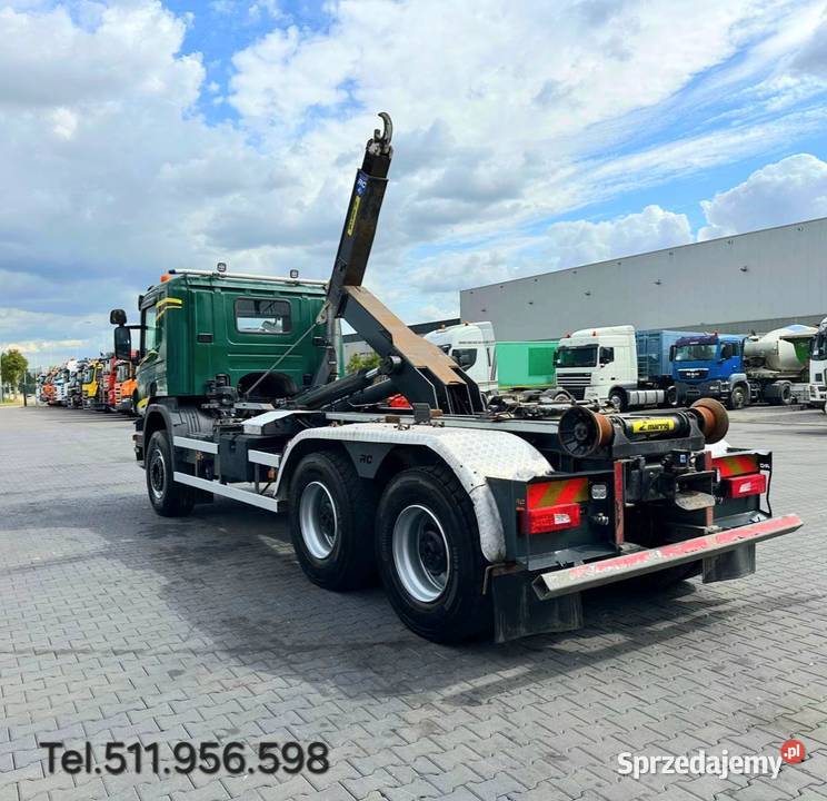 Hakowiec 6x4 Scania Warszawa