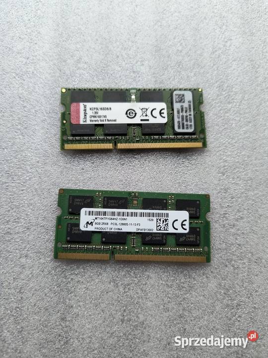 Pamięć DDR 3 8 GB Micron Kingston Dual Katowice sprzedam