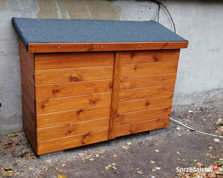 Drewutnia Komórka Zadaszenie Wiata Domek Ławki Ogród