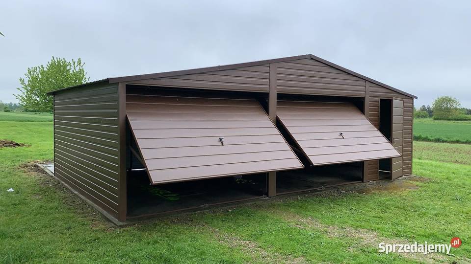 Producent garaży blaszanych każdy wymiar profil sprzedam