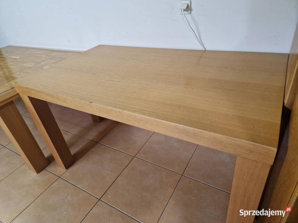 Stół Ława Drewniana Drewno Ciężki 150x85 Lekkie Poznań