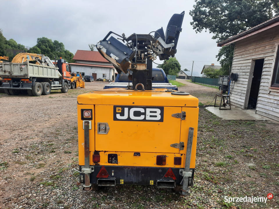 Agregat prądotwórczy JCB LT9 64 kW z wieża VAT marża Augustów