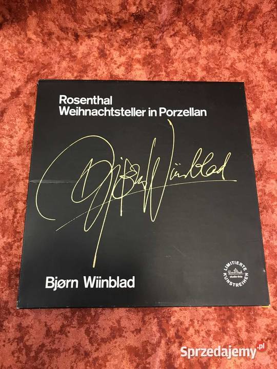 Talerz dekoracyjny Rosenthal Bjrn Wiinblad 1981r Pozostałe Kielce