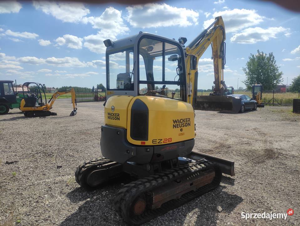 Minikoparka Neuson Wacker EZ 28 VDS 2017r Ryżki