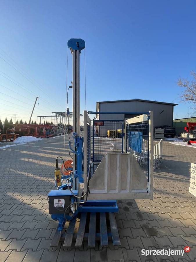 Winda budowlana wyciąg koszowy Steinweg Ślesin