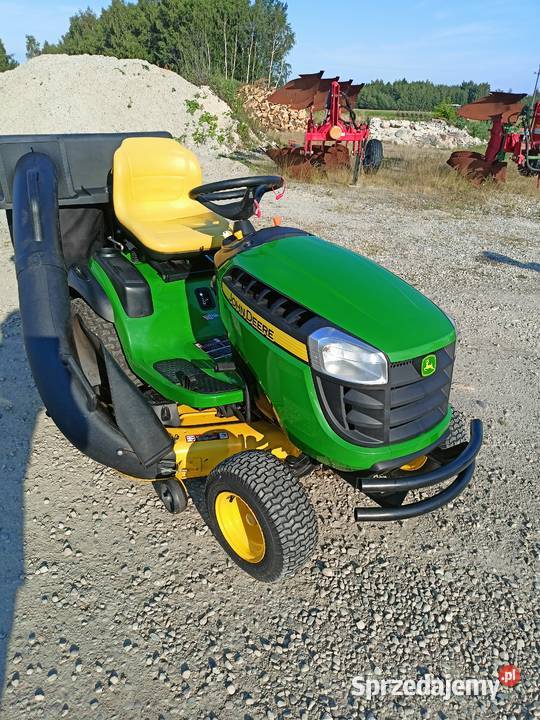 Kosiarka traktorek John Deere Jadowniki Mokre