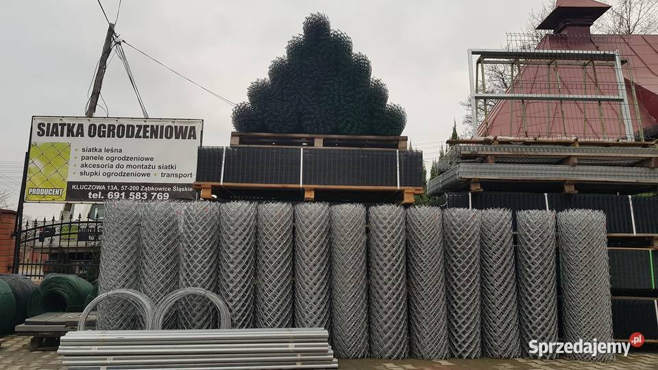 Słupki ogrodzeniowe ocynkowane fi48 230m Ząbkowice Śląskie