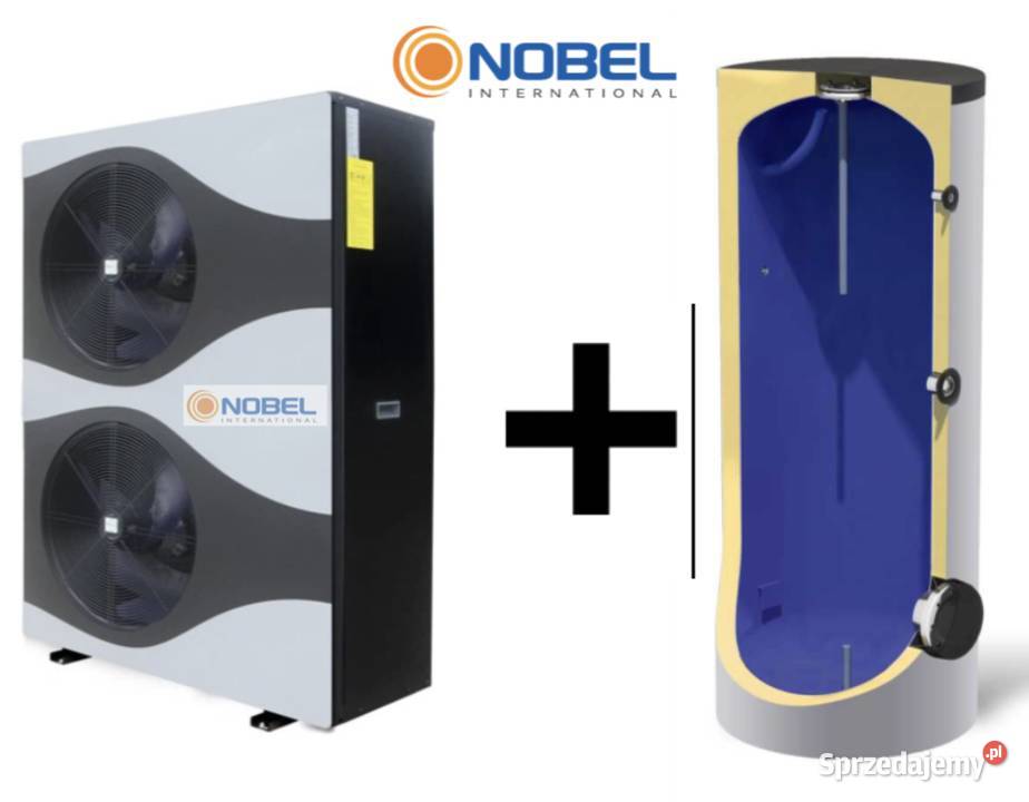 Pompa ciepła 16 Kw zbiornik 500 lt NOBEL Pompy ciepła Sosnowiec sprzedam