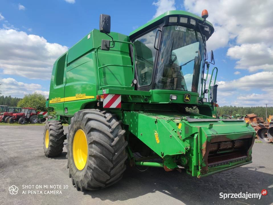Konbajn Zbożowy John Deere WTS 9640 heder 610 m Czersk