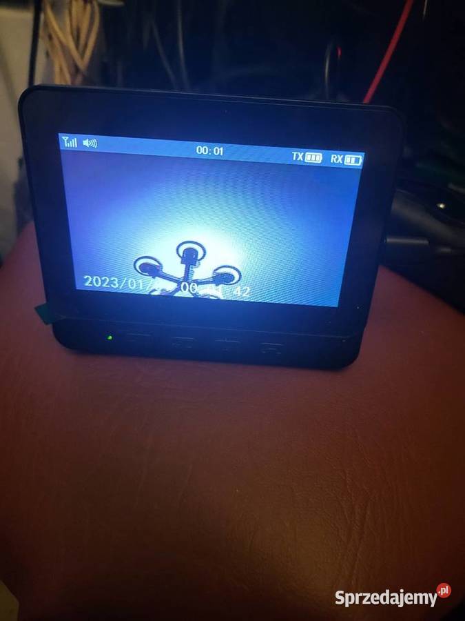 Wideodomofon bez internetu i kabli zasięg 50m