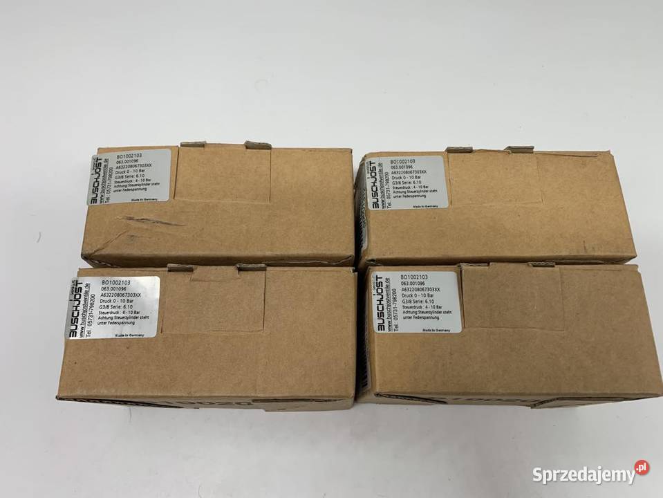 Buschjost Valve BO01002103 063001096 Warszawa