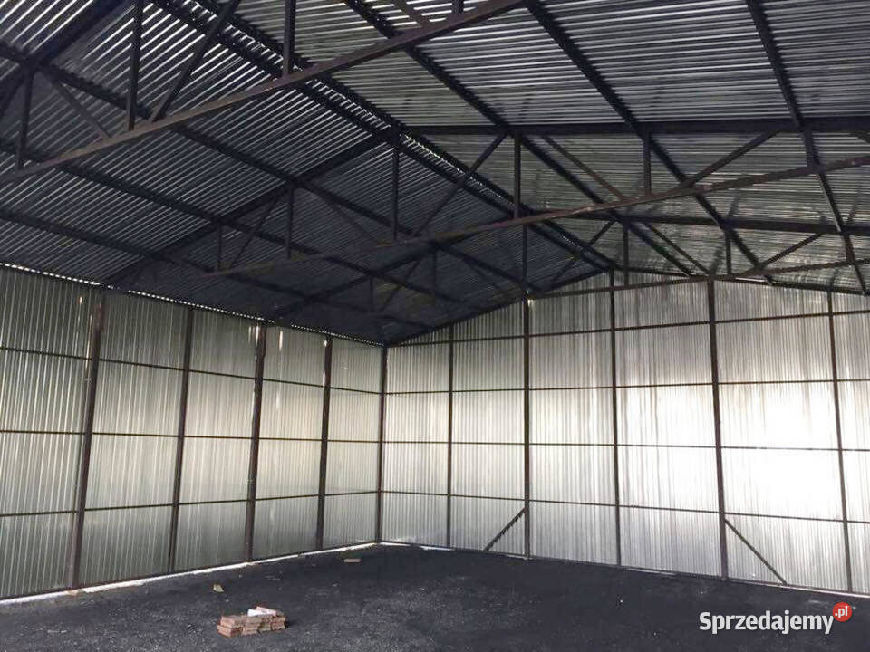 Blaszana montowana hala 10125 m ocynkowana Kraków