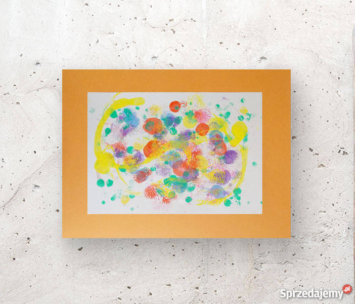 nowoczesna dekoracja ścienna abstrakcja kolorowa Koszalin sprzedam