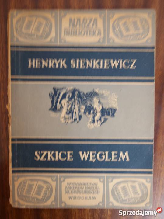 Henryk Sienkiewicz Szkice węglem 1952 Parczew