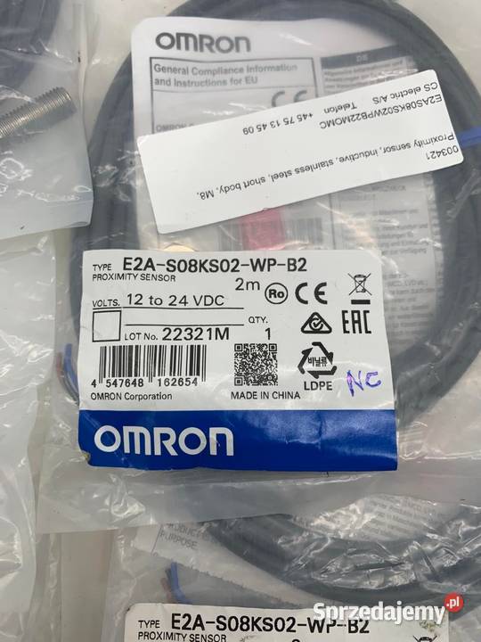 Omron E2AS08KS02WPB2 Inductive Sensor Warszawa