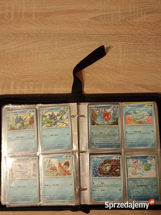 Oryginalne wodne karty Pokmon Warszawa