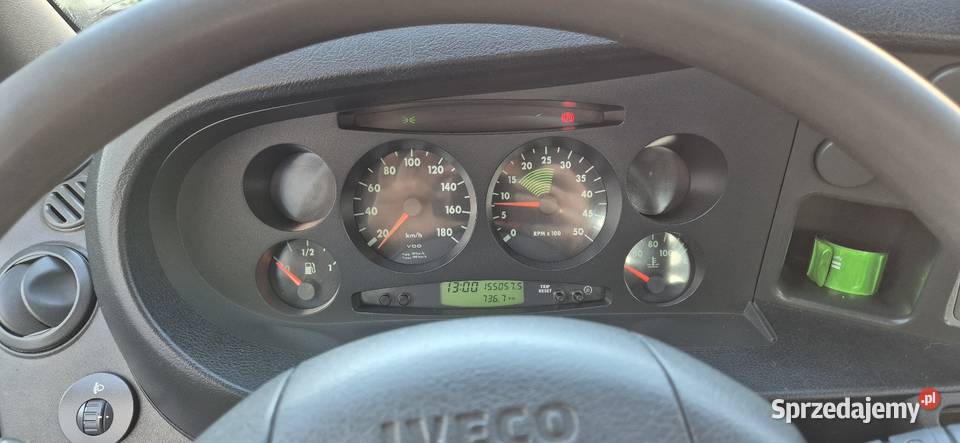 Iveco daily 65c15k dmc 35t blokada mostu Łopuszno