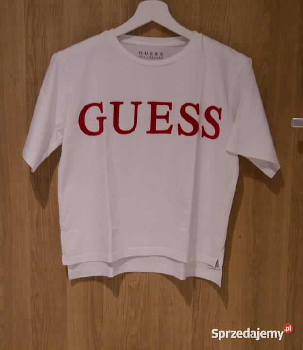 Guess śliczna bluzeczka luźna krótsza 34 XS Bluzki i koszule Wrocław