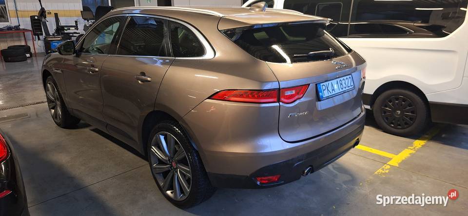 Jaguar Fpace polski salon bezwypadkowy zamiana Kalisz