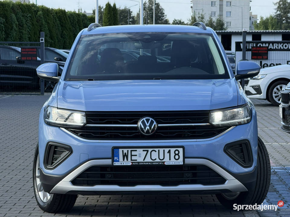 Volkswagen TCross 10 TSI 115 life dsg app conect śląskie Tychy