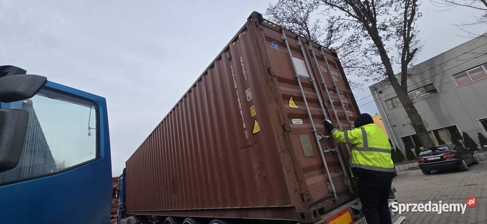 Kontener morski 40HC 12m Pewny Kontener Nowe Miasto nad Pilicą