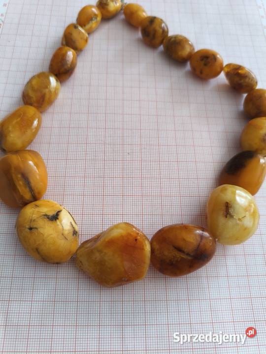 Naszyjnik Bursztyn Vintage Białystok