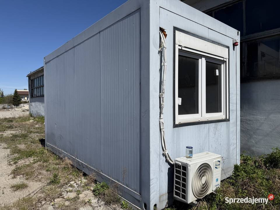 Kontener biurowy klimatyzacja instalacja Brzeg