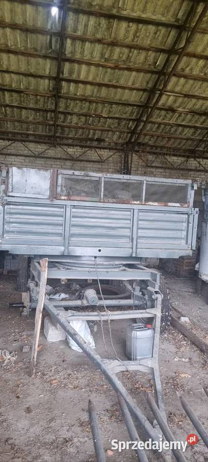 Przyczepa DS 47 45 t nieuszkodzony Boglewice