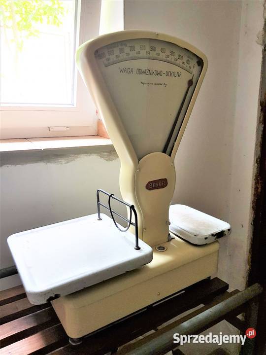 Stara Waga Sklepowa Vintage BERKEL Gdynia