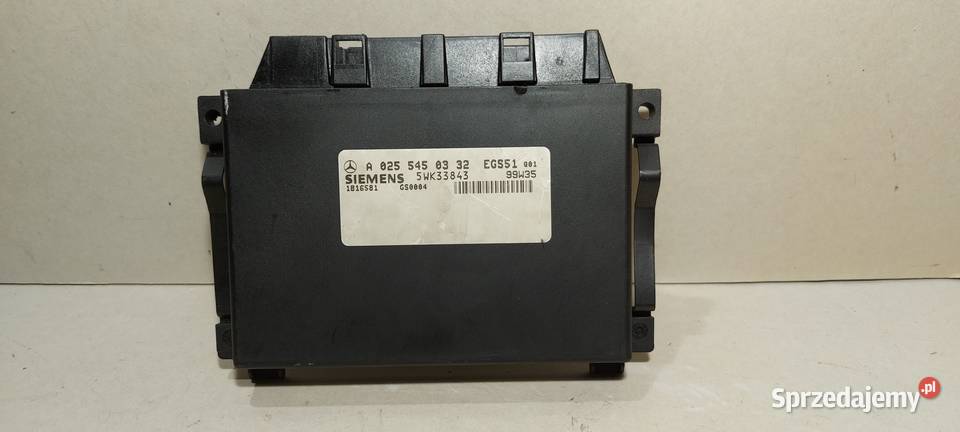 Sterownik skrzyni mercedes w210 0255450332 Zbąszyń