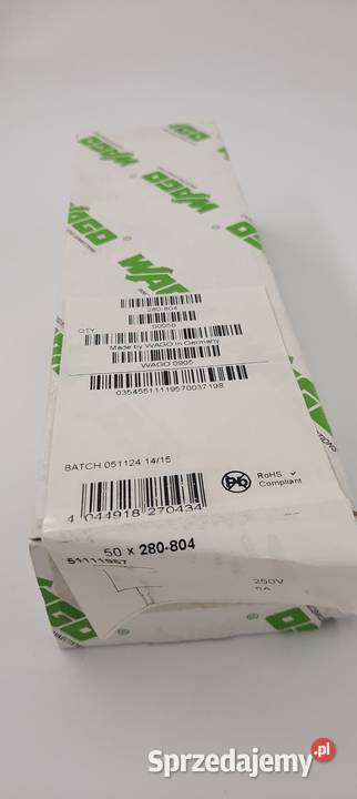 Złączka Wago 280804 50 mazowieckie