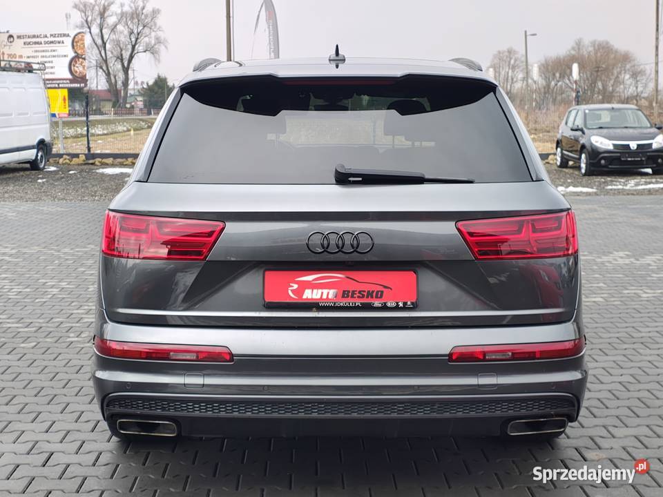 Audi Q7 Salon Matrix Automat SLINE Perfekcyjny Zarszyn