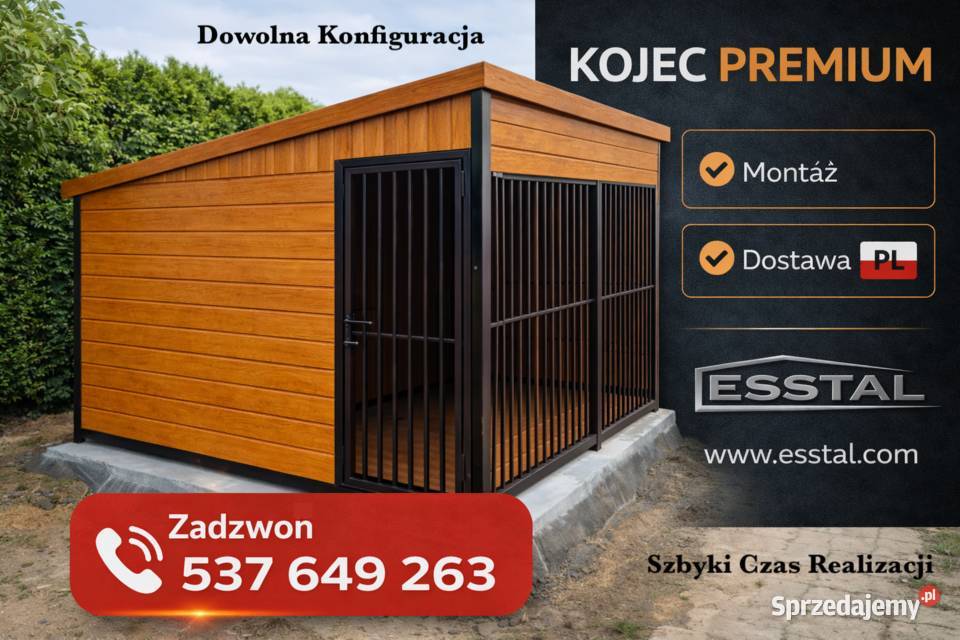 Duży Kojec Psa Klatka Psa Kojec na Wymiar ESSTAL sprzedam