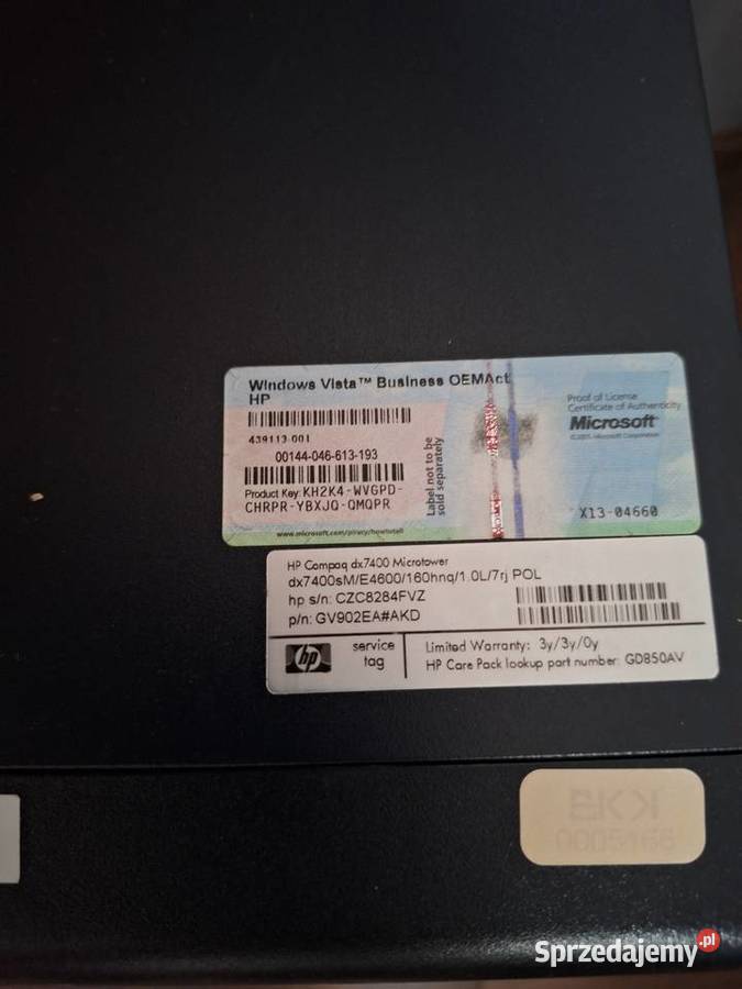 Komputer stacjonarny HP Zamość sprzedam