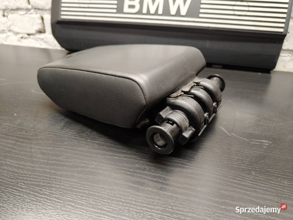 Bmw e36 podłokietnik czarna skóra oryginał osobowe