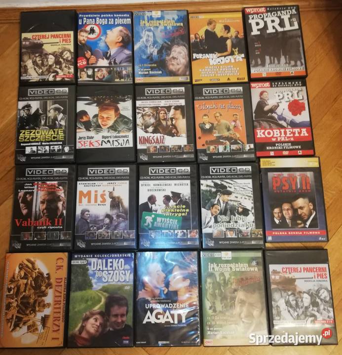 Polskie filmy komedie zestaw 20 filmów Tanio Warszawa