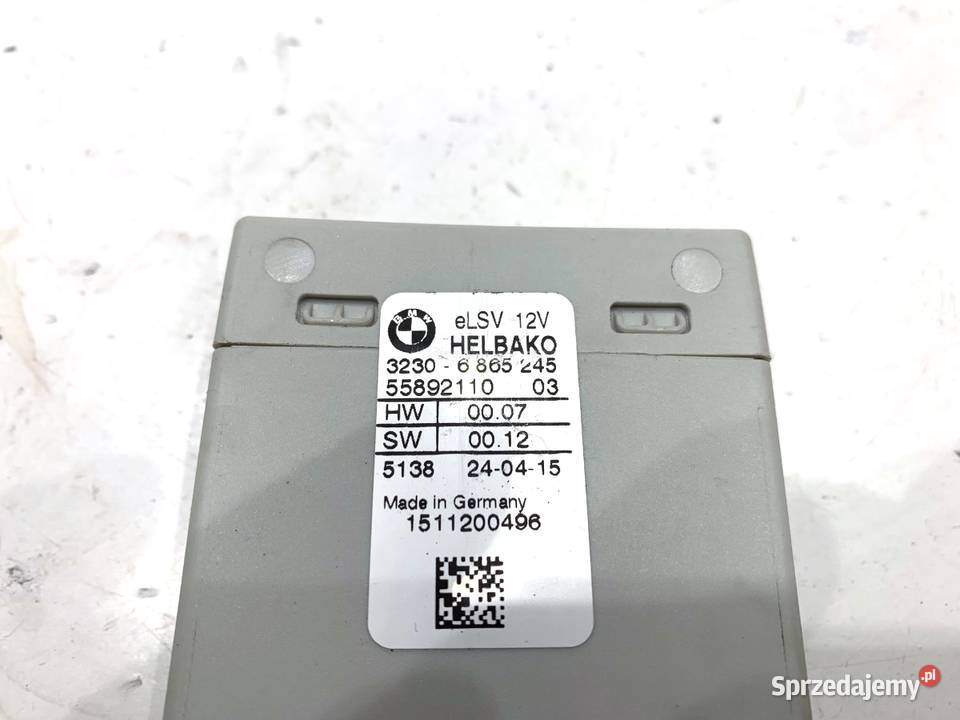 MODUŁ ŚWIATEŁ BMW F16 6865245 1419 STEROWNIK osobowe