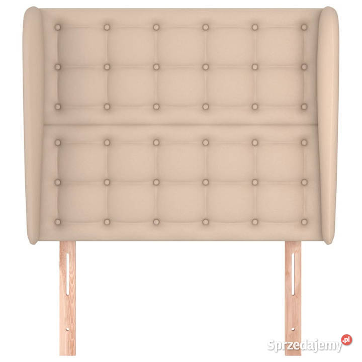 Zagłówek uszak cappuccino 93x23x118128 sztuczna Warszawa
